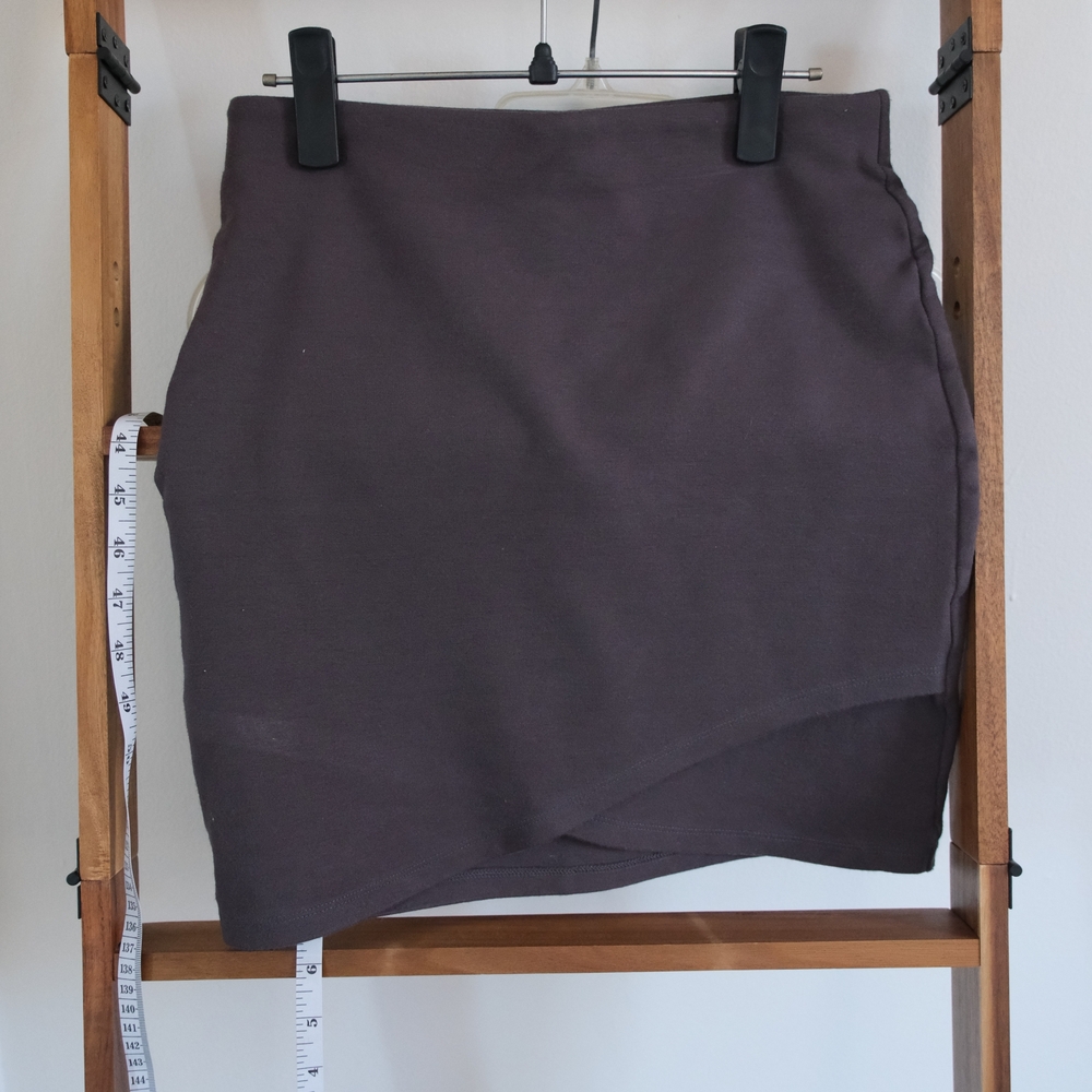 Sunday Best Charcoal Mini Skirt